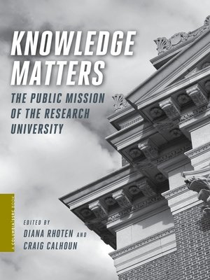cover image of Knowledge Matters